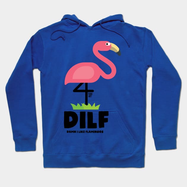 DILF Hoodie by toddgoldmanart